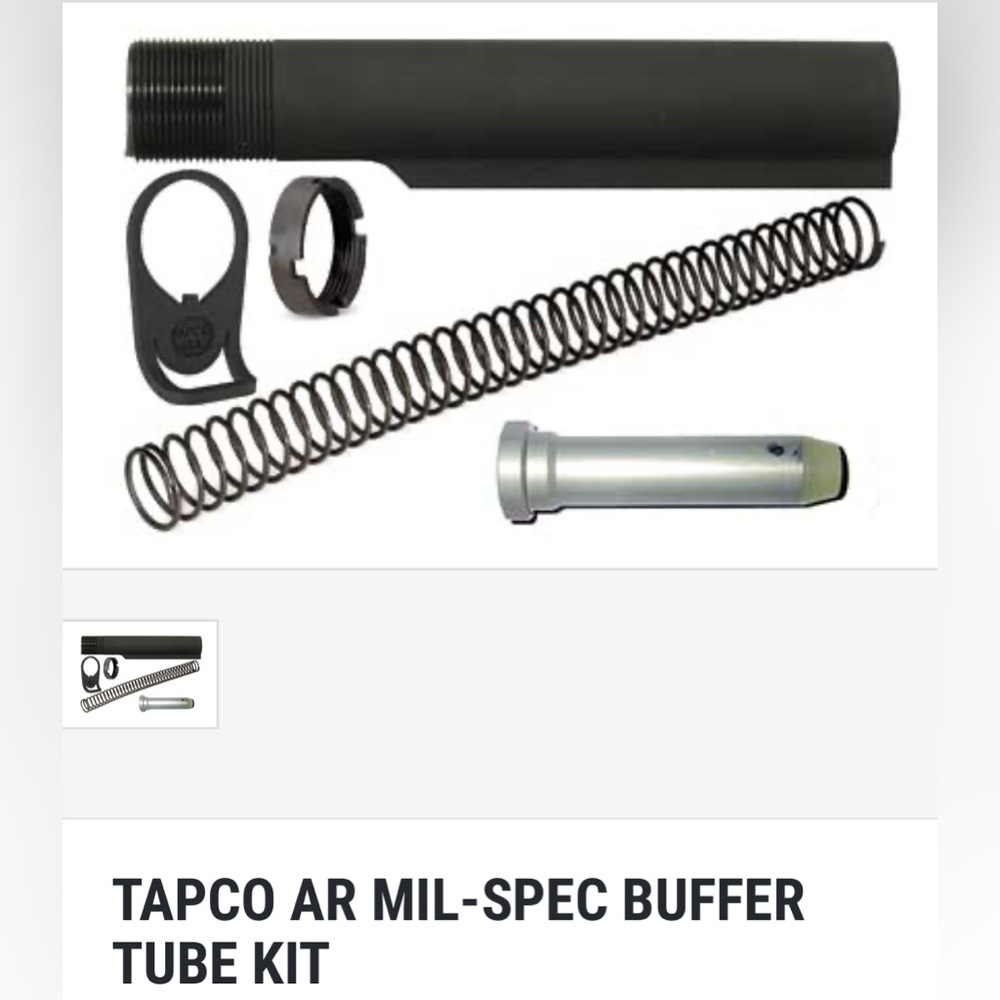 TAPCO INTRAFUSE AR MIL-SPEC Receiver Extension Build Kit (Pre-Owned) (Rifle)